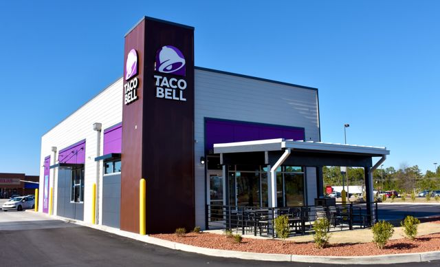 Taco Bell restaurant exterior
